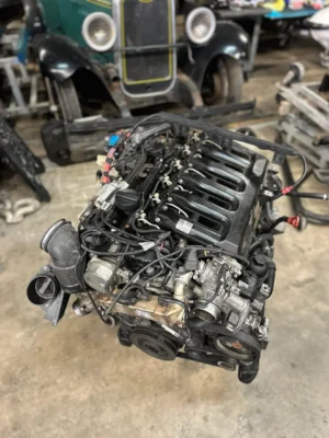 BMW E90 335d M57 2011 Engine for Sale – OEM 286 HP Diesel Long Block Looking to buy a BMW E90 335d M57 2011 engine? This OEM M57D30TÜ2 long block is the ideal solution for anyone in need of a clean, reliable replacement. With only 91,000 km and excellent compression across all cylinders, this engine is ready to restore your BMW’s original power and performance. Engine Swap Applications: This BMW E90 335d M57 2011 engine can be used as a direct replacement or swap into: BMW E90 / E91 335d (2006–2013) BMW E92 / E93 335d Coupe & Convertible BMW X5 E70 35d (M57 engine platform) BMW X6 E71 35d (M57 engine platform) This makes it perfect for replacement, engine upgrades, or conversion projects. Why Buy From Us? Reliable sourcing – only tested engines supplied Competitive pricing – premium quality at affordable cost Fast shipping – ready for delivery worldwide WARRATY; 6 months warranty, money back guarantee and hassle free returns. Delivery Time; 5 working days. Will usually dispatch within same working day if paid before 14:00 (excludes weekends and holidays). Expected dispatch time may vary and is based on sellers order cut-off time. Shipping Price; Contact us with your address and we will send you a shipping quote. Email: contact@bavarianengines.com BMW M57 Engine Overview – Wikipedia