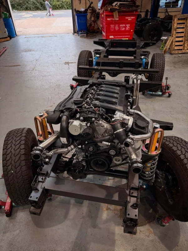 Land Rover Defender M57 Swap Kit 8 Speed